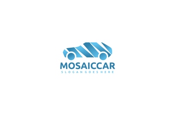 Mosaic Car Logo