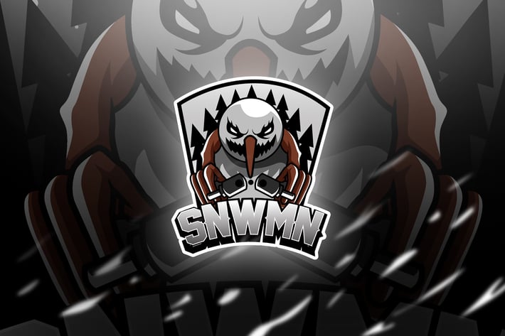snwmn - Mascot & Esport Logo