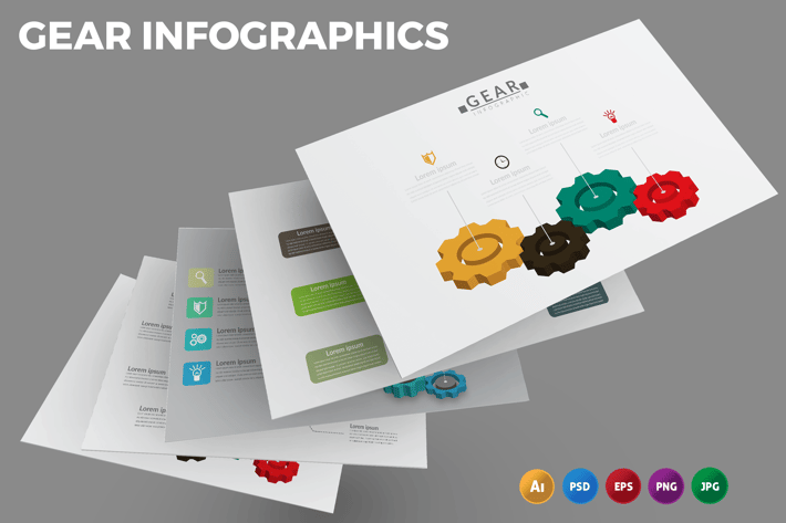 Gear – Infographics Design