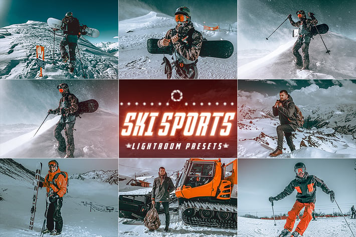 ski Sports Winter Lightroom Presets 