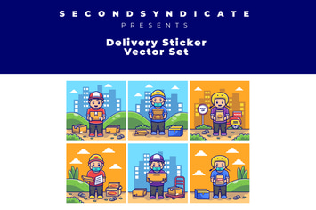 DELIVERY STICKER SET