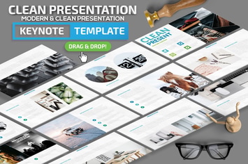 Clean Keynote Presentation