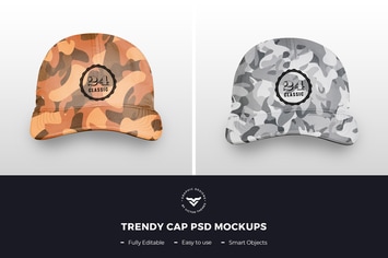 Trendy Hat Mockups