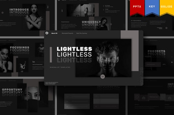 Lightless | Powerpoint, Keynote, Google Slides