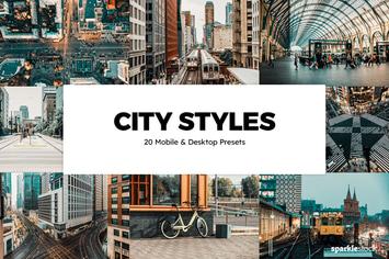 20 City Styles Lightroom Presets & LUTs