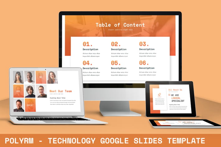 Polyrm - Technology Google Slides Template