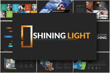 SHINING LIGHT Powerpoint