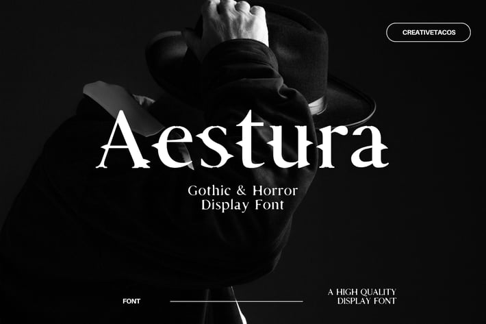 Aestura - Gothic Font