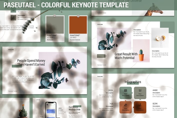 Paseutael - Colorful Keynote Template
