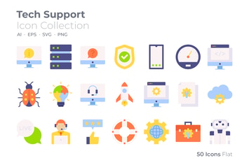 Tech Support Color Icon