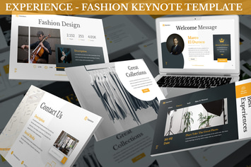 Experience - Fashion Keynote Template
