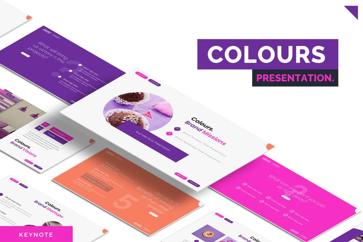 Colours  - Keynote Template