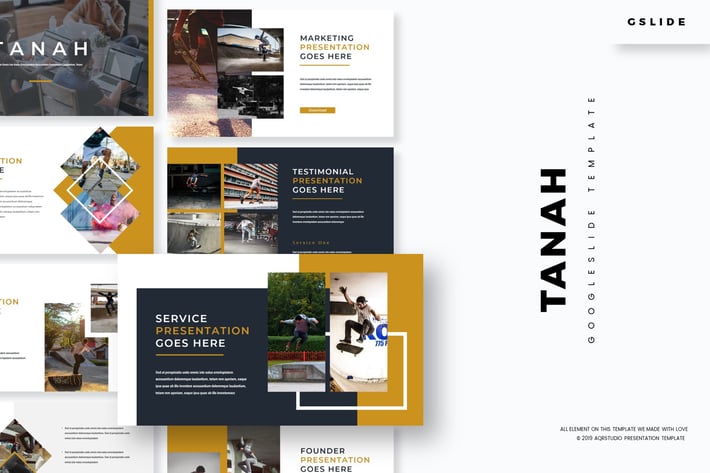 Tanah - Google Slides Template