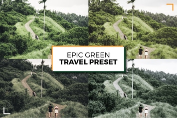 Epic Green Lightroom Presets