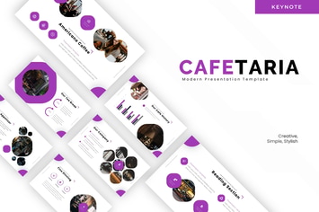 Cafetaria - Keynote Template