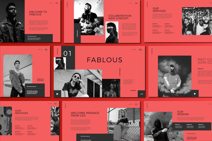 Fablous Bundle Presentation Template