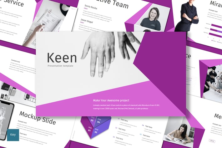 Keen - Keynote Template