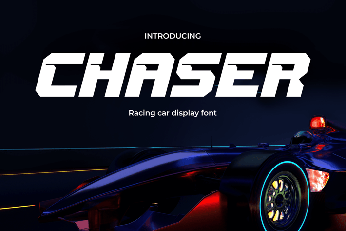 Racing Font - Chaser