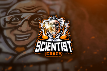 Scientist - Mascot & Esport Logo
