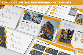 Kuriak - Construction Powerpoint Template