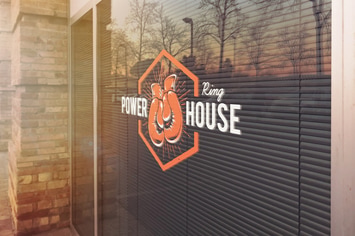 Blind Glass Logo Mockup