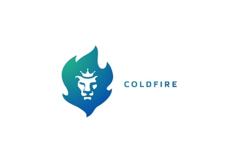 Coldfire - Crowned Lion Head Logo