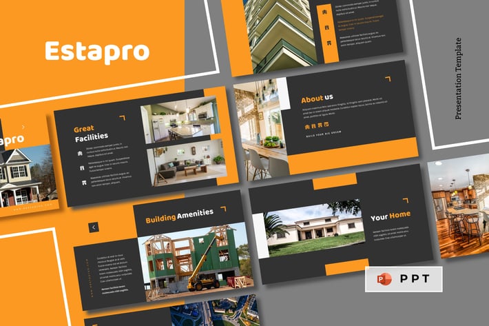 ESTAPRO - Real Estate Powerpoint Template