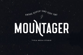 Mountager - Vintage Adventure Sans Serif