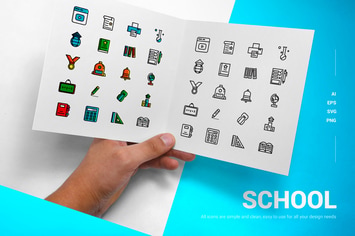 School - Icons