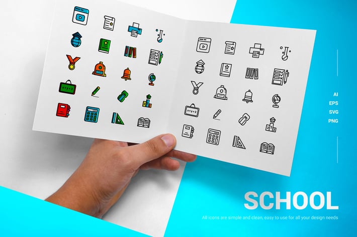 School - Icons