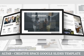 Altar - Creative Space Google Slides Template