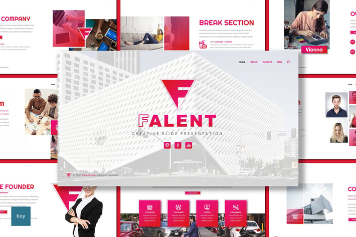 Falent - Business Keynote Template