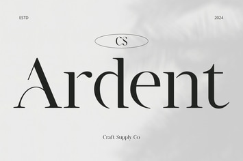 Ardent – Elegant Font