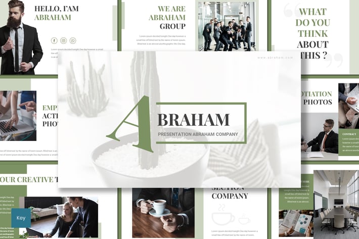 Abraham - Business Keynote Template
