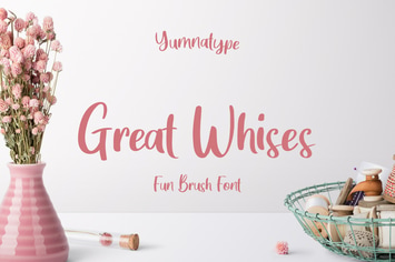 Great Wishes - Display Font 