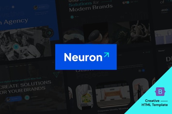 Neuron - Creative Digital Agency HTML Bootstrap 5