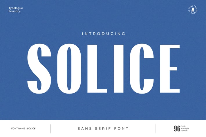 Solice - Sans Serif