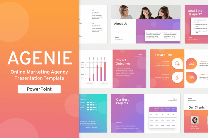 Online Marketing Agency PowerPoint Presentation