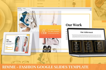 Rimme - Fashion Google Slides Template