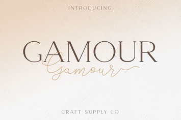 Gamour - Elegant Serif Font