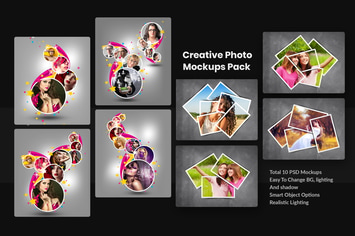 Creative Photo Frame Mockups