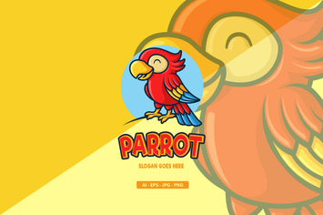 Parrot - Mascot Logo