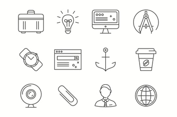 Line Office Icons