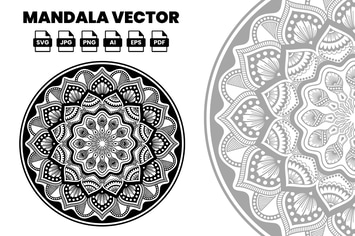 Mandala Vector Illustration