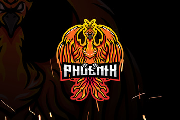 Phoenix Esports - Mascot & Esport Logo