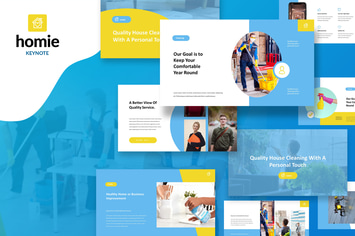 Homie - Cleaning Service Theme Keynote