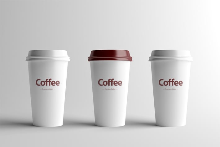 Paper Coffee Cup Mock-Up - Medium