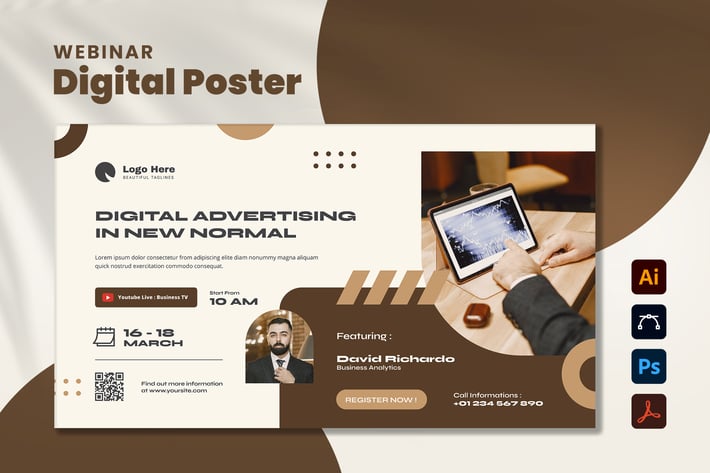 Webinar Digital Poster