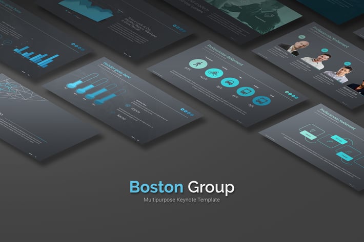Boston - Creative Keynote Template