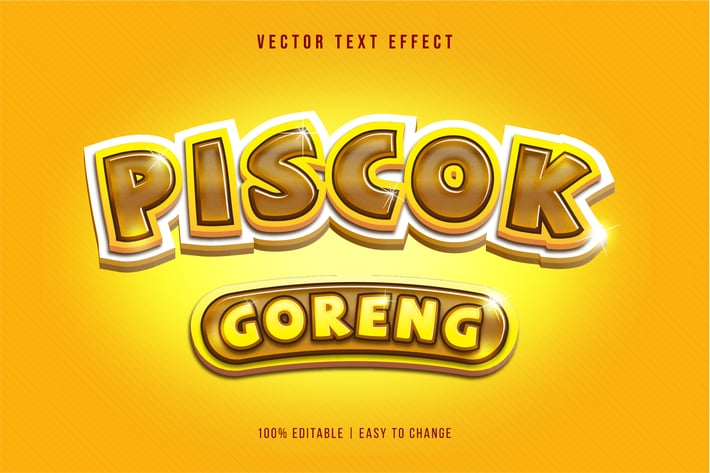 Text Effect - Cute Chocolate Style